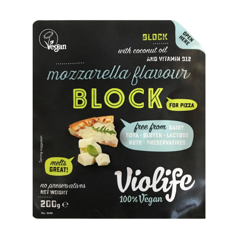 Biorganik VioLife növényi specialitás pizzához 200 g mozzarella ízű