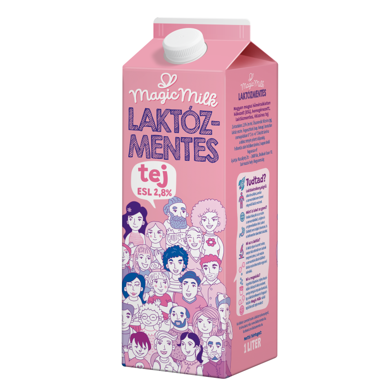 Magic Milk friss ESL laktózmentes tej 1 l 2,8%