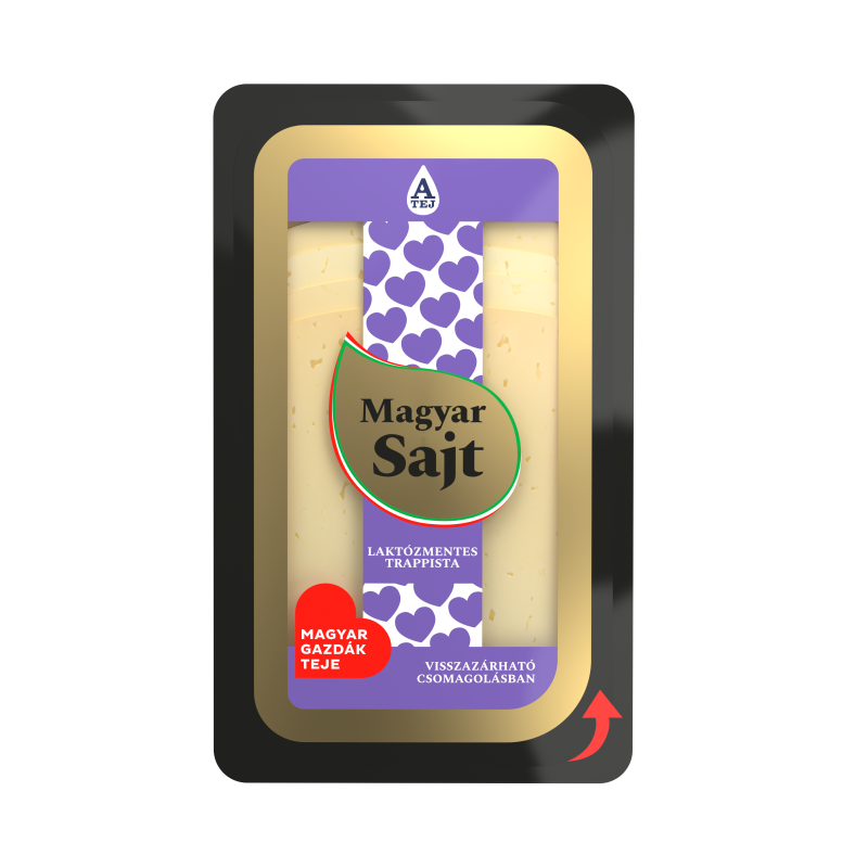 Magyar Sajt trappista szeletelt 125 g laktózmentes