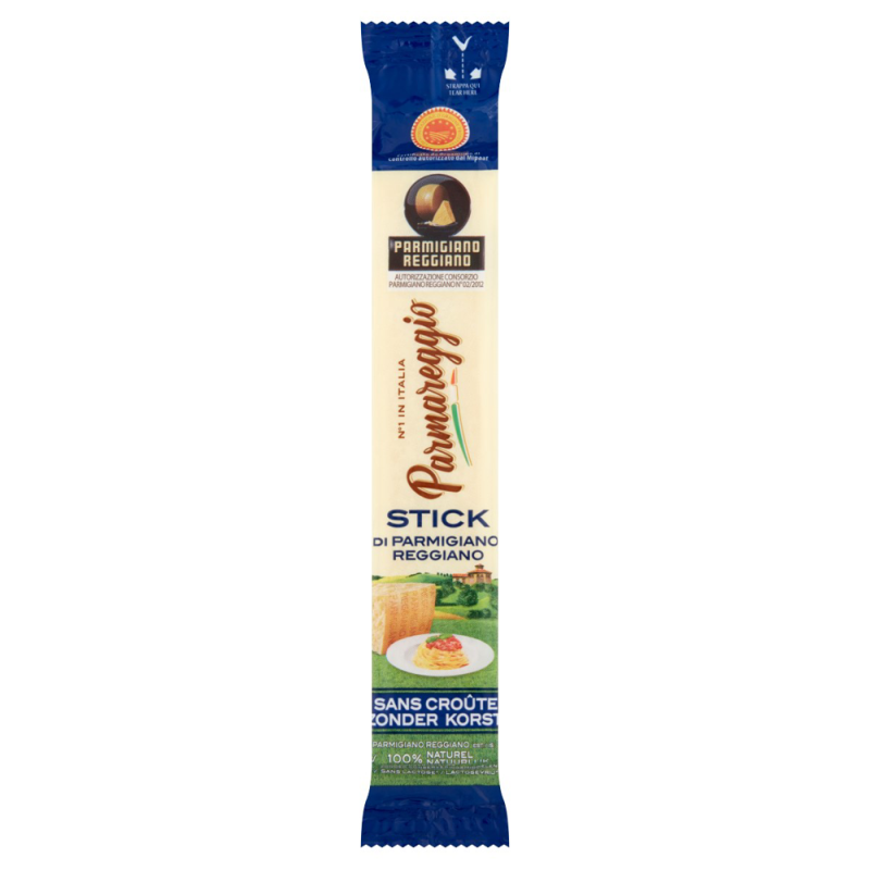 Parmareggio Parmigiano Reggiano Stick félzsíros kemény sajt 125 g