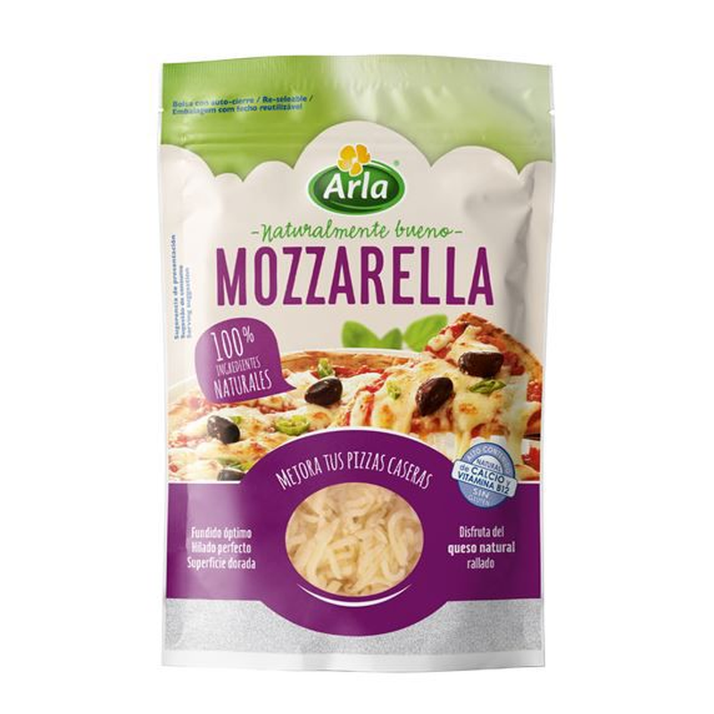 Arla mozzarella 175 g reszelt