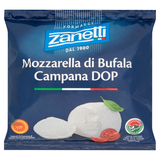 Zanetti Bufala mozzarella golyó 125 g bivalytejből