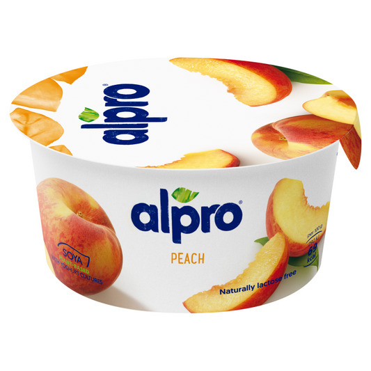 Alpro szójagurt joghurt kultúrával 150 g őszibarack