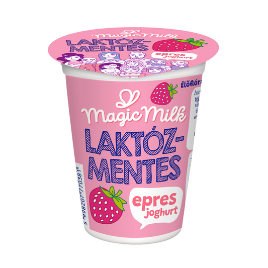 Magic Milk laktózmentes joghurt 150 g eper
