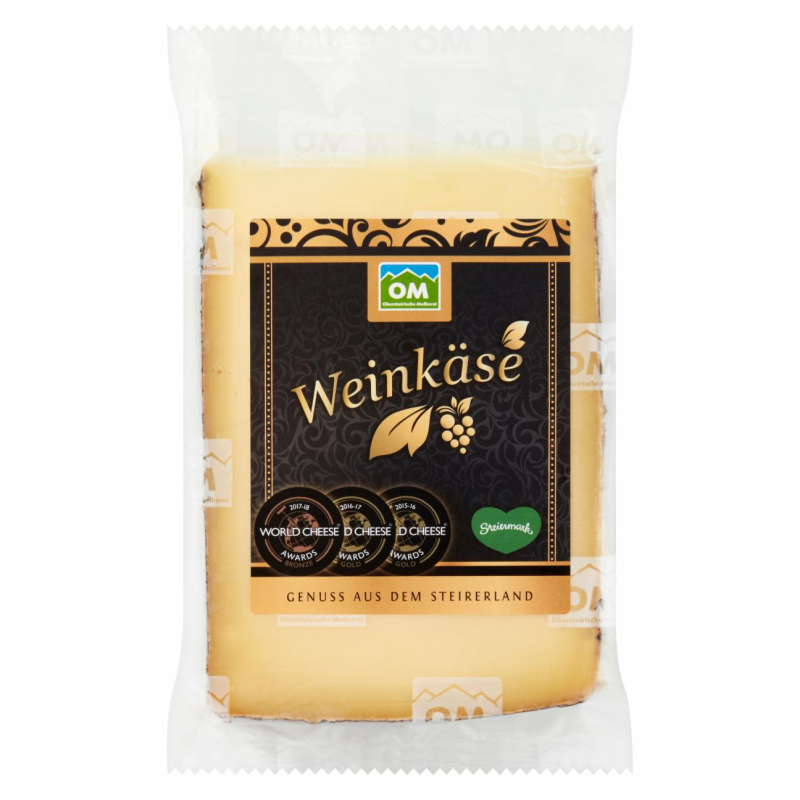 OM Weinkäse zsíros keménysajt 250 g