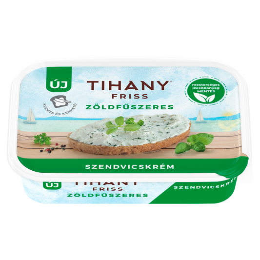 Tihany Friss szendvicskrém 120 g zöldfűszeres