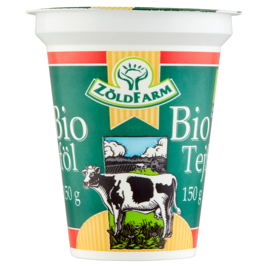 Zöldfarm Bio tejföl 150 g 20%