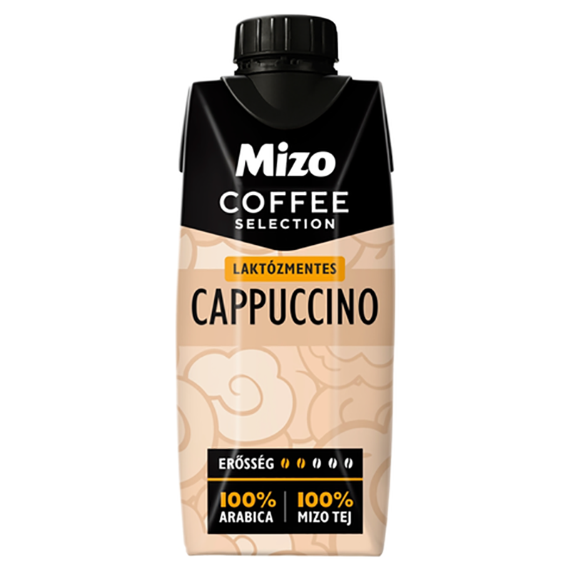Mizo Coffee Selection Cappucino kávés tej 250 ml UHT laktózmentes